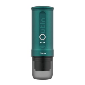 Outin Nano kannettava espressonkeitin teal sininen