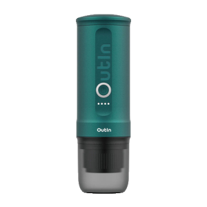 Outin Nano kannettava espressonkeitin teal sininen