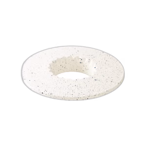ORIGAMI - Dripper Holder - Resin and PET - White speckled with grain
