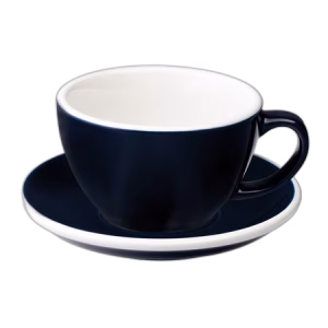 Loveramics Egg - Cafe Latte 300 ml Cup and Saucer - Denim