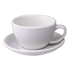 Loveramics Egg - Cafe Latte 300 ml Cup and Saucer - White Loveramics Egg - Cafe Latte 300 ml Cup and Saucer - White