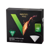 Hario V60 Meteor suodatinpaperit 02 (50 kpl) pakkauksessaan valkoisella taustalla