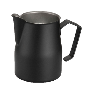 Motta Milk Pitcher musta 500ml maitokannu teräs