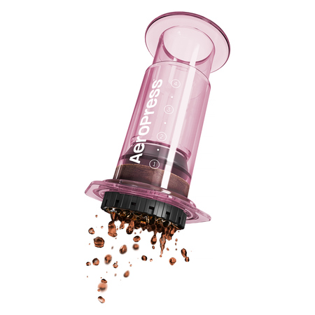 aeropress-clear-pink-coffee-maker-2 AeroPress - Clear Pink Coffee Maker