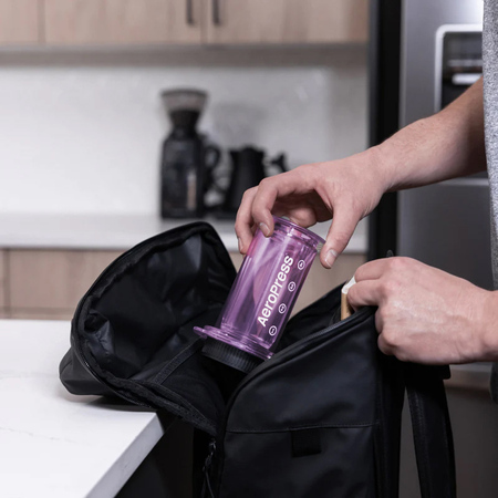 aeropress-clear-purple-coffee-maker-4 AeroPress - Clear Purple Coffee Maker