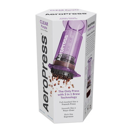 aeropress-clear-purple-coffee-maker-5 AeroPress - Clear Purple Coffee Maker