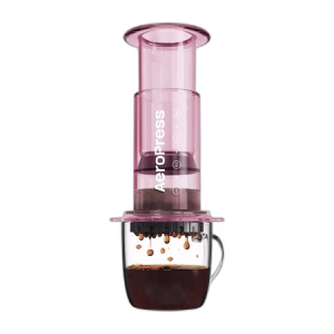 AeroPress - Clear Pink Coffee Maker