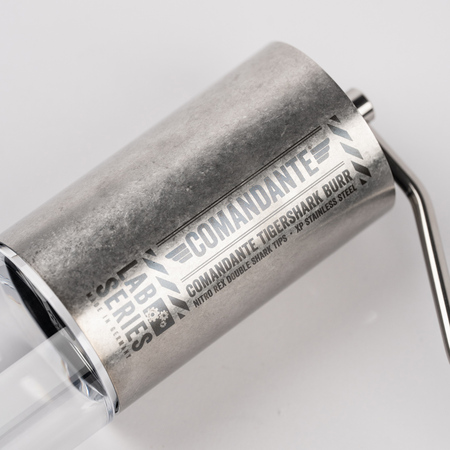 comandante-c40-mk4-lab-series-tigershark-hand-gr-2 Comandante - C40 MK4 Lab Series Tigershark Hand Grinder - Stone Washed