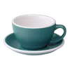 Loveramics Egg - Cafe Latte 300 ml Cup and Saucer - Teal Loveramics Egg - Cafe Latte 300 ml Cup and Saucer - Teal