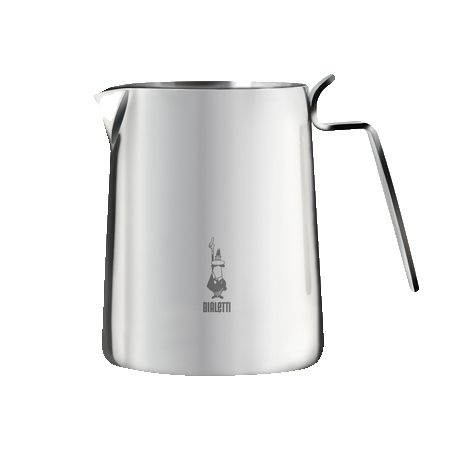 Bialetti milk pitcher 500 ml hopea ruostumaton teräs