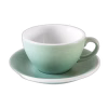 Loveramics Egg - Cappuccino 200ml Cup and Saucer - Emerald
