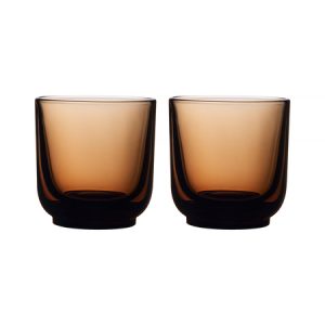 Fellow Pirch Cappuccino -lasit 190 ml amber kahden setti