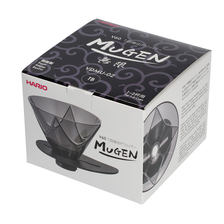 hario-v60-plastic-one-pour-dripper-mugen-black-5 Hario - V60 Plastic One Pour Dripper MUGEN - Black