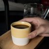 Loveramics Dale Harris - 200ml Cappuccino Cup - Yellow