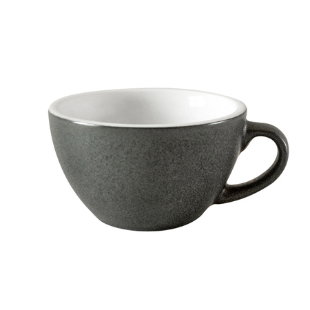 Loveramics Egg - Cappuccino 200ml Cup and Saucer - Anthracite