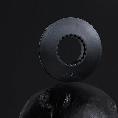 origami-dripper-holder-black-resin-4 ORIGAMI - Dripper Holder - Black Resin