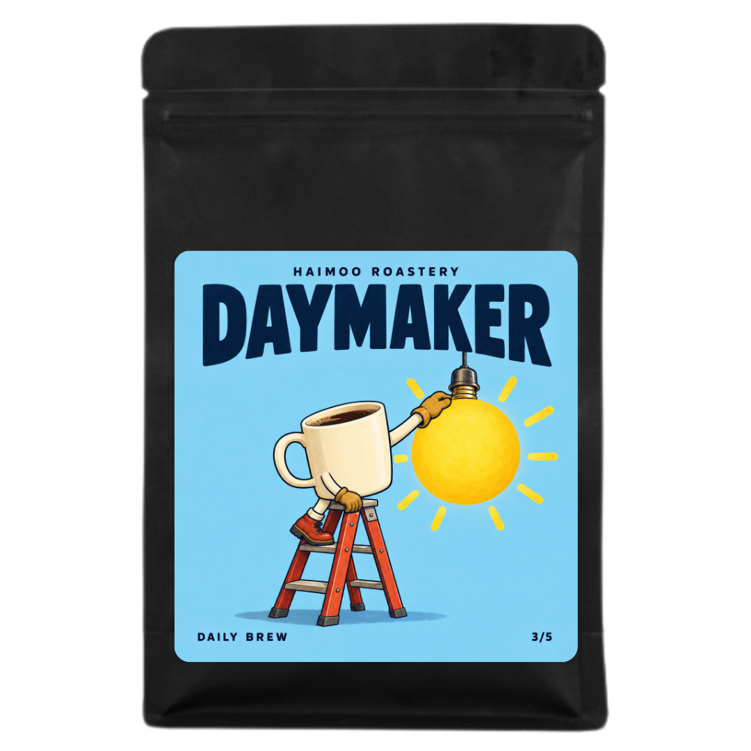 Arkipaahto Daymaker -kahvipakkaus Arkipaahto Daymaker -kahvipakkaus